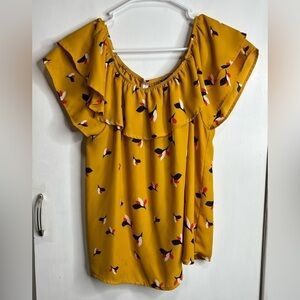 Xhilaration Floral Blouse